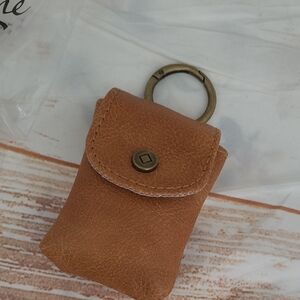 thirty-one .. Snap To It Pouch‎ .. Caramel Distressed Pebble